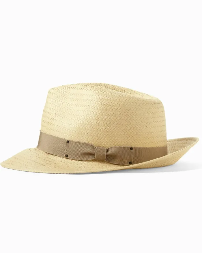 Tommy Bahama Braided Leather Stretch Belt Tan Men Belts