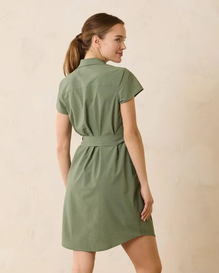 Tommy Bahama Coastalina Flounce Linen Shirt Dress Island Navy Women Dresses Tommy Bahama Coastalina Flounce Linen Shirt Dress Island Navy Women Dresses