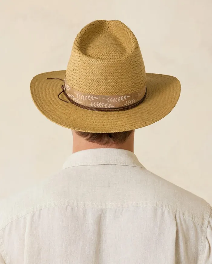 Tommy Bahama Daxton Seagrass Hat Natural MenBig and Tall Hats and Caps Tommy Bahama Daxton Seagrass Hat Natural MenBig and Tall Hats and Caps