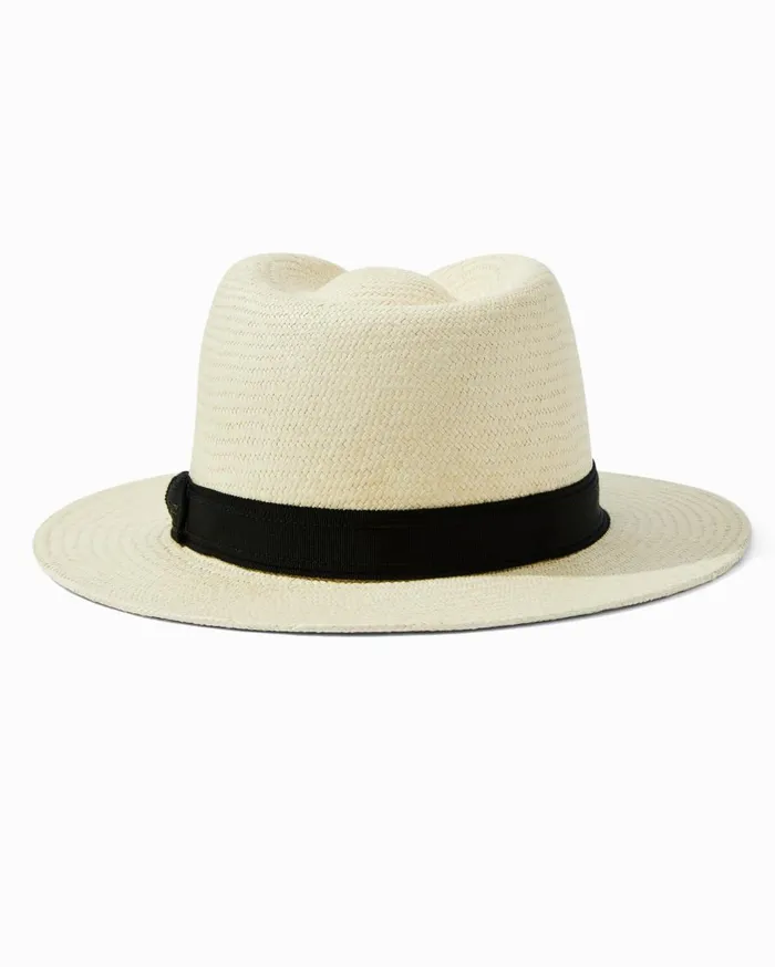 Tommy Bahama Ezra Vented Panama Hat Unbleached MenBig and Tall Hats and Caps Tommy Bahama Ezra Vented Panama Hat Unbleached MenBig and Tall Hats and Caps