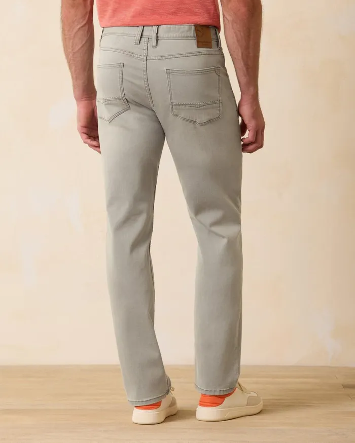 Tommy Bahama Harbor Point Brushed Cotton 5Pocket Pants Almond Men Jeans Tommy Bahama Harbor Point Brushed Cotton 5Pocket Pants Almond Men Jeans