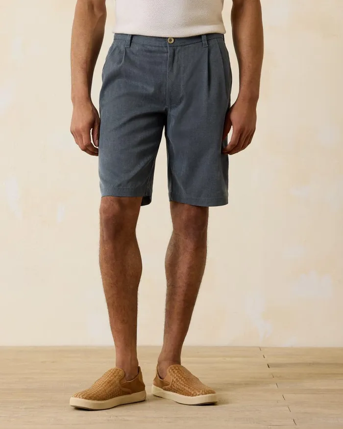 Tommy Bahama Havana Herringbone 105Inch Shorts Ink Men Shorts