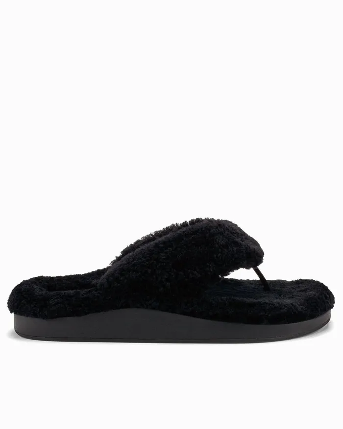 Tommy Bahama OluKai Kipe039a Heu Slippers Black Women Shoes and Sandals