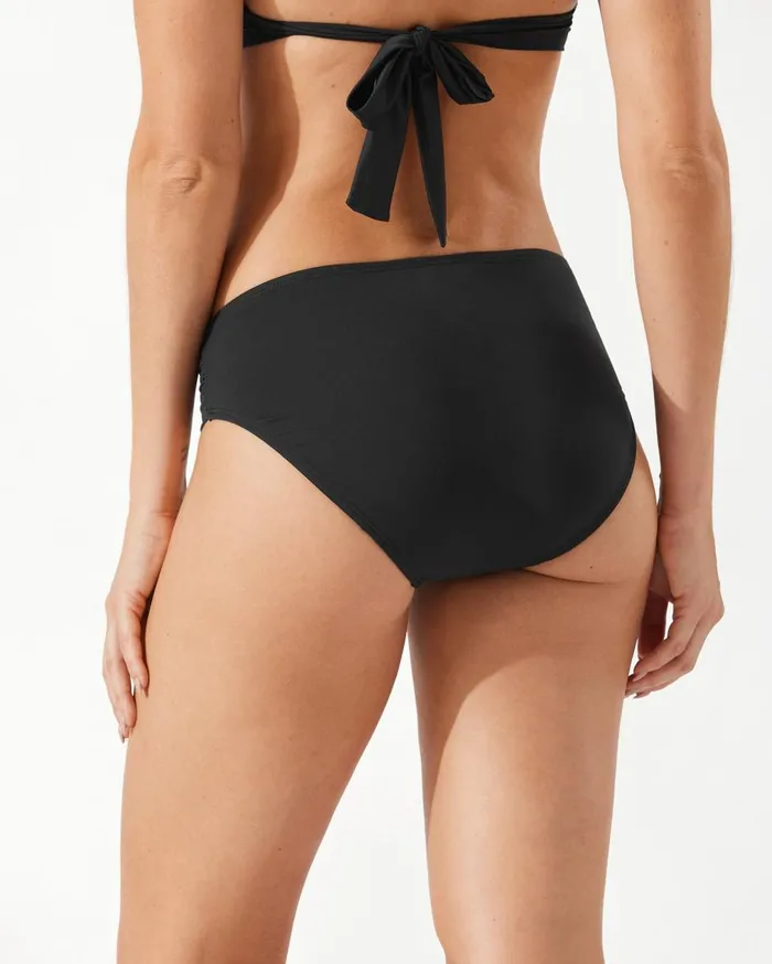 Tommy Bahama Pearl OneShoulder OnePiece Swimsuit Black Women Pearl Solids Tommy Bahama Pearl OneShoulder OnePiece Swimsuit Black Women Pearl Solids