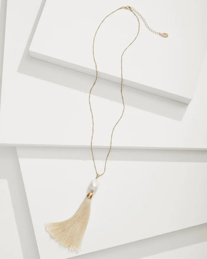 Tommy Bahama Seaside Layered Shell And Pearl Pendant Necklace Gold Women Jewelry Collections Tommy Bahama Seaside Layered Shell And Pearl Pendant Necklace Gold Women Jewelry Collections