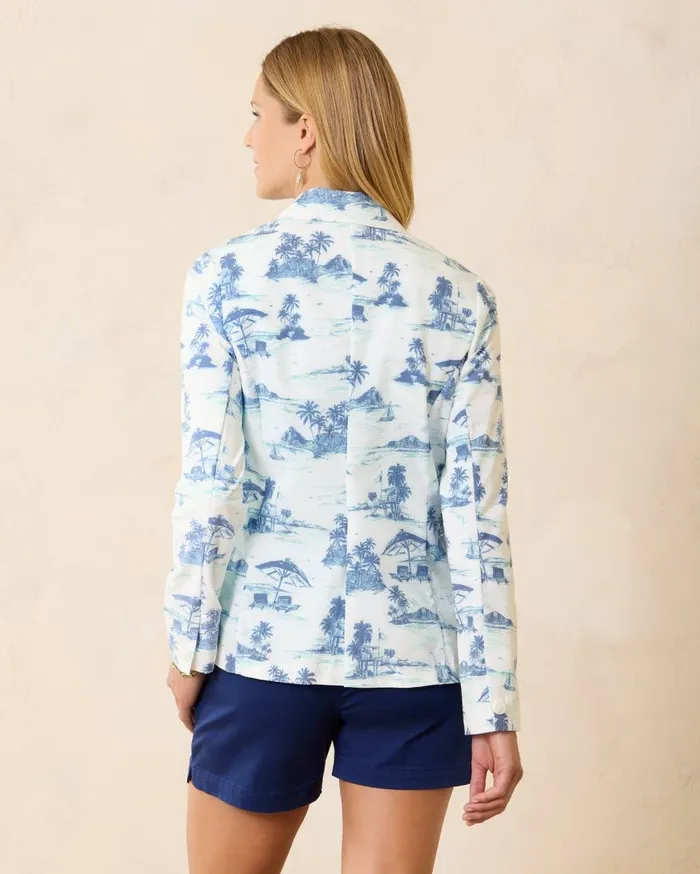 Tommy Bahama Two Palms CleanEdge Linen Jacket White Women Jackets Tommy Bahama Two Palms CleanEdge Linen Jacket White Women Jackets