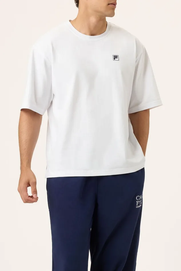 Tops and TShirts Men Fila Country Club Golf Course Map Box Tee 100 White Tops and TShirts Men Fila Country Club Golf Course Map Box Tee 100 White