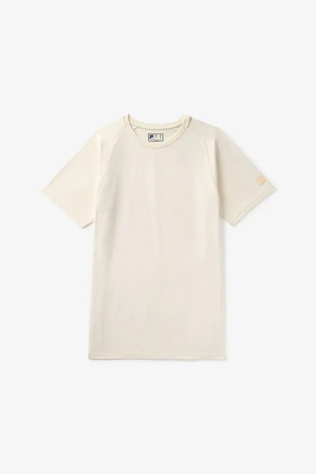 Tops and TShirts Men Fila Lucky Ace Short Sleeve Seamless Crew 920 Gardenia