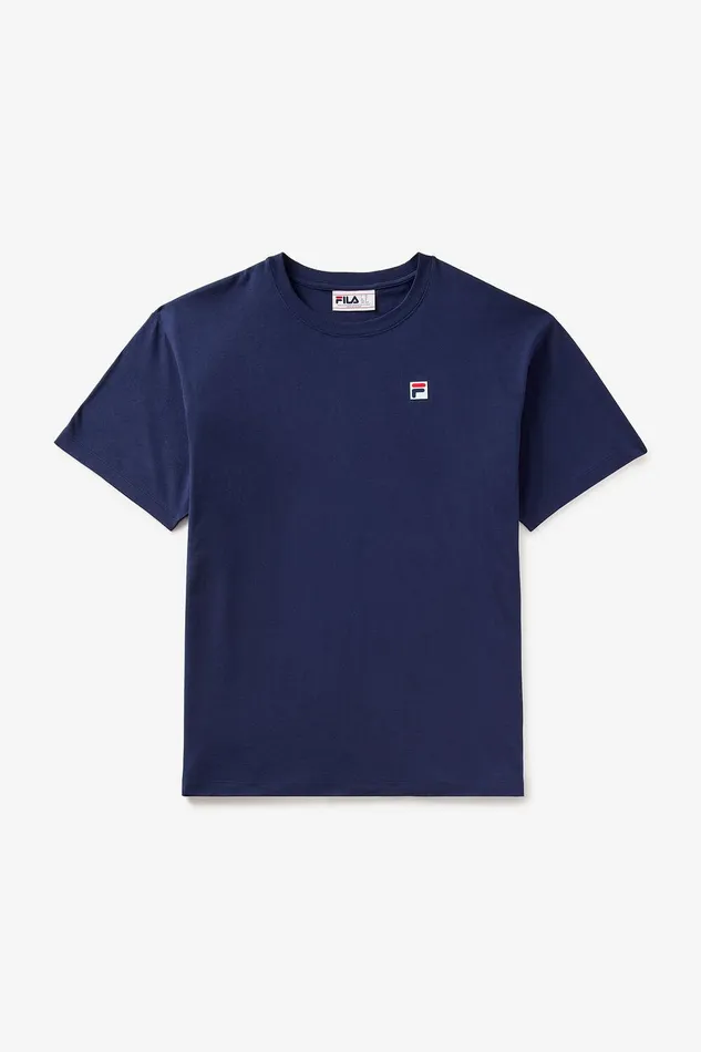 Tops and TShirts Women Fila Classic Relaxed Tee 400 Fila Navy