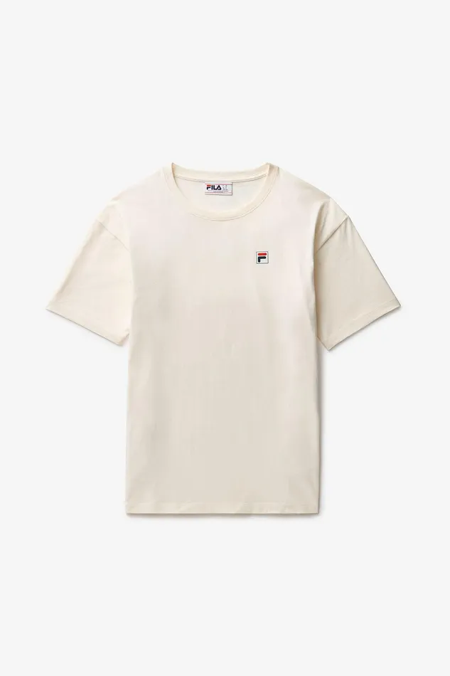 Tops and TShirts Women Fila Classic Relaxed Tee 920 Gardenia