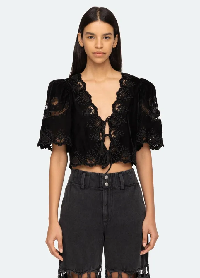 Tops Women Sea New York Eliana Top Black