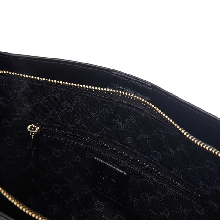 Tote Bags Women Moda In Pelle Blair Bag Black Porvair