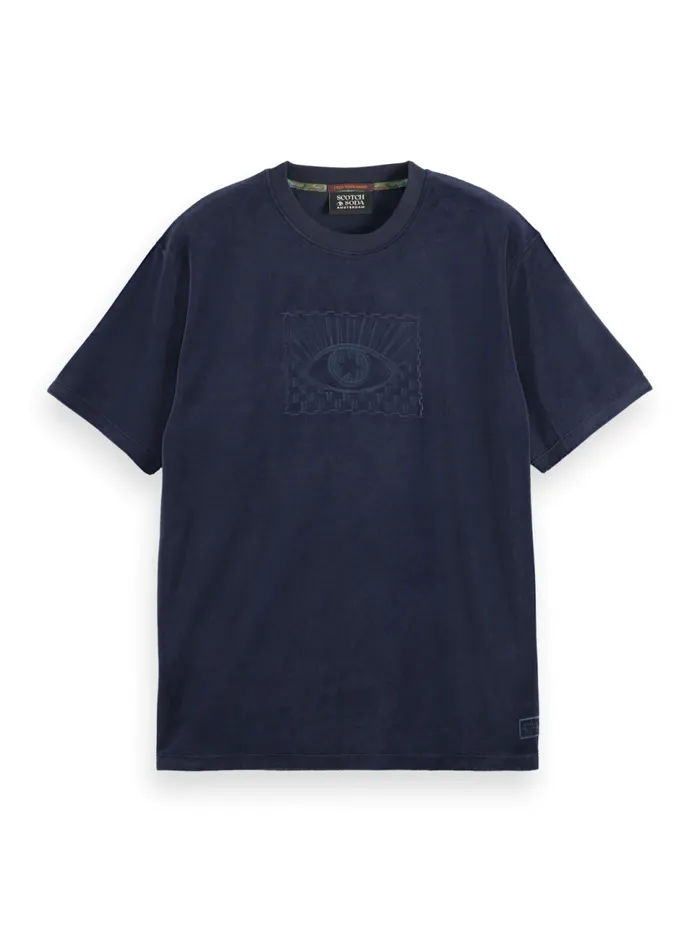 VELOUR TSHIRT Night Men Scotch and Soda TShirts and Polo Shirts