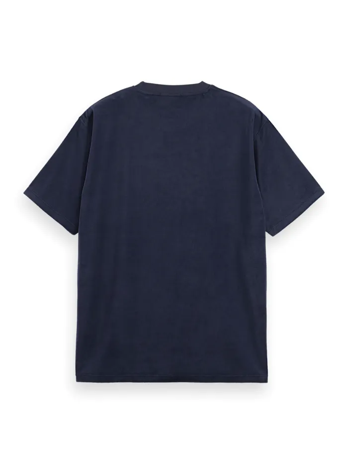 VELOUR TSHIRT Night Men Scotch and Soda TShirts and Polo Shirts