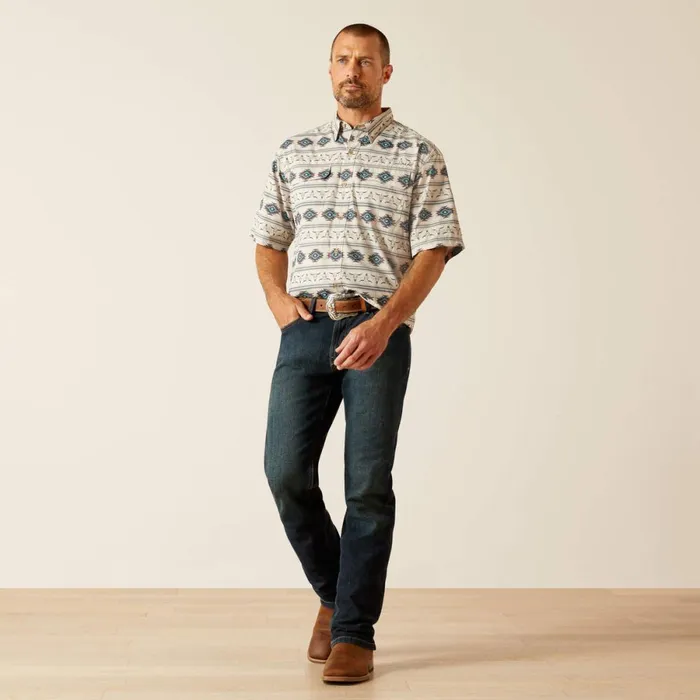 VentTEK Outbound Classic Fit Shirt French Oak Men Ariat Button Down Shirts VentTEK Outbound Classic Fit Shirt French Oak Men Ariat Button Down Shirts