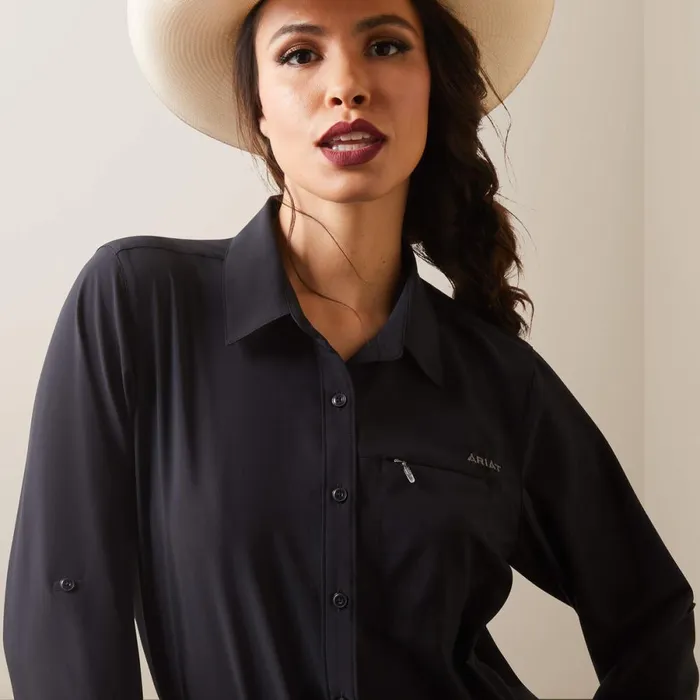 VentTEK Stretch Shirt Black Women Ariat TShirts and Tops