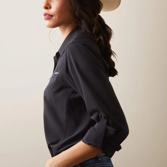 VentTEK Stretch Shirt Black Women Ariat TShirts and Tops