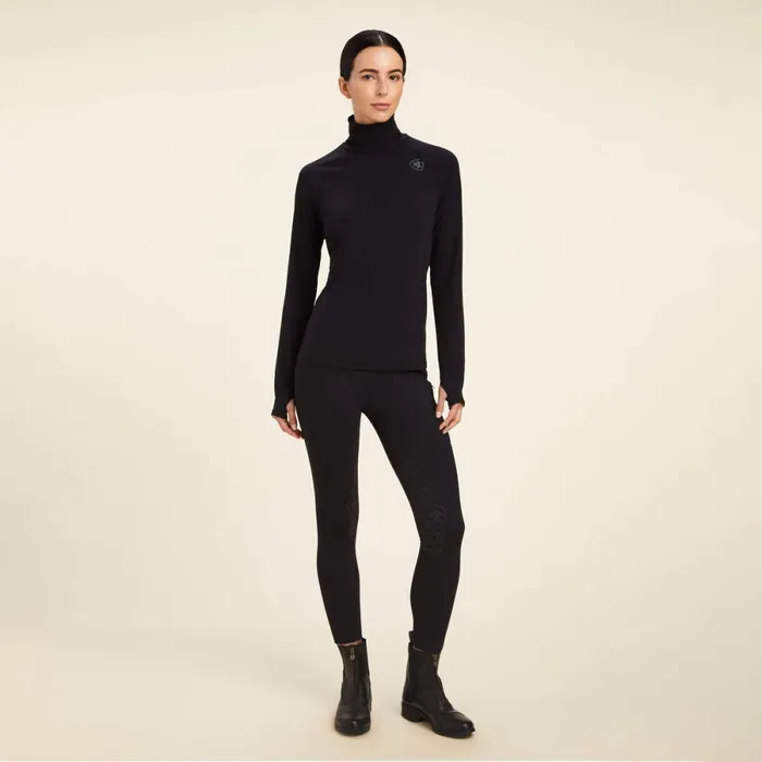 Venture Baselayer Black Women Ariat TShirts and Tops Venture Baselayer Black Women Ariat TShirts and Tops