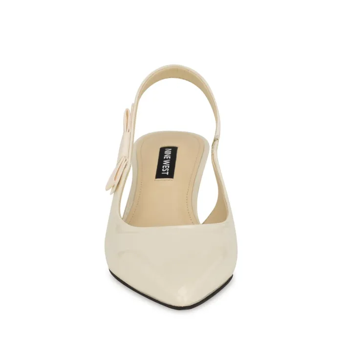 Viki Pointy Toe Slingbacks Ivory Women Nine West Slingbacks Viki Pointy Toe Slingbacks Ivory Women Nine West Slingbacks