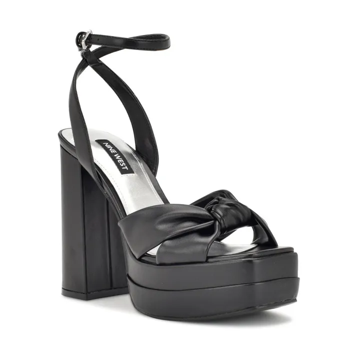 Vivid Platform Sandals Black Women Nine West Platforms Vivid Platform Sandals Black Women Nine West Platforms