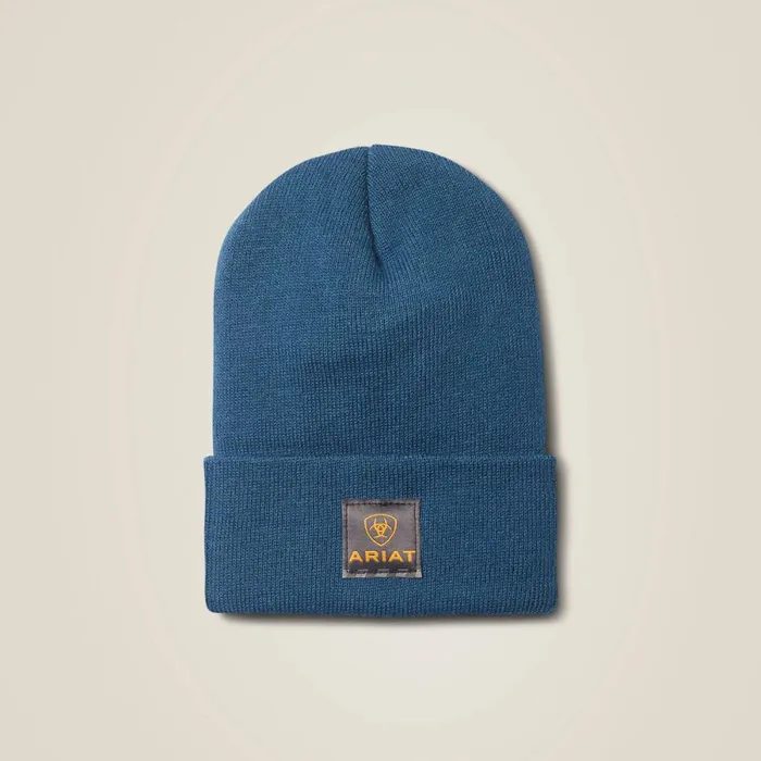Watch Cap Majolica Blue Men Ariat Hats and Caps