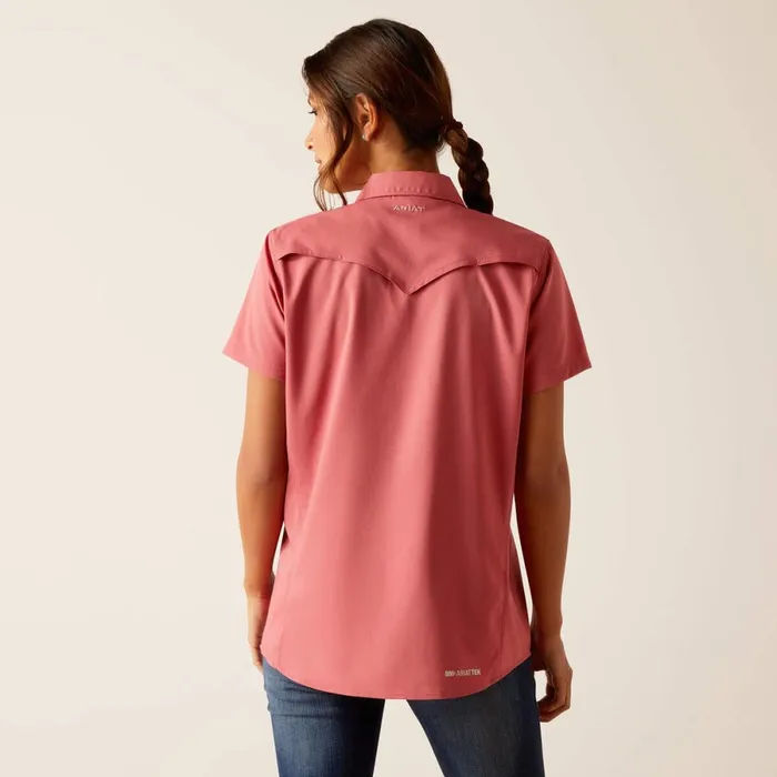 Western VentTEK Shirt Slate Rose Women Ariat TShirts and Tops