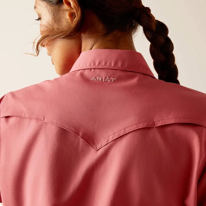 Western VentTEK Shirt Slate Rose Women Ariat TShirts and Tops