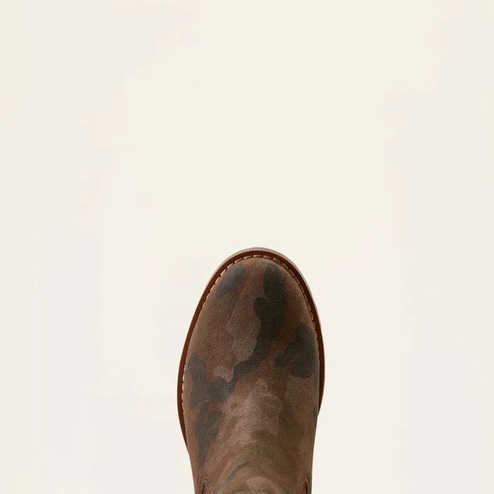 Wexford Chelsea Boot Camo Suede Women Ariat Booties Wexford Chelsea Boot Camo Suede Women Ariat Booties