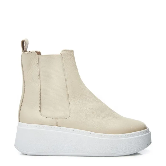 White Boots Women Moda In Pelle Bsoleful BLevi Off White Leather