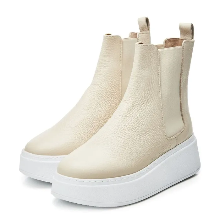 White Boots Women Moda In Pelle Bsoleful BLevi Off White Leather White Boots Women Moda In Pelle Bsoleful BLevi Off White Leather