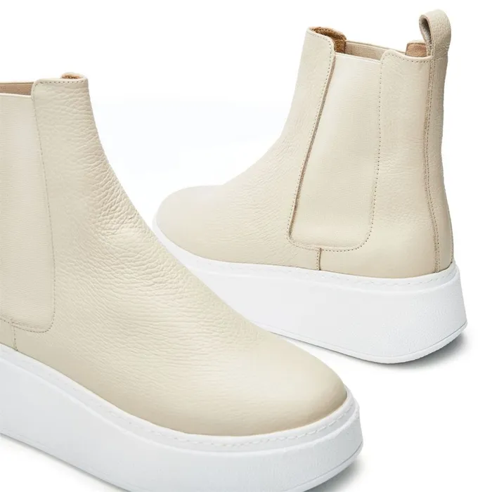 White Boots Women Moda In Pelle Bsoleful BLevi Off White Leather White Boots Women Moda In Pelle Bsoleful BLevi Off White Leather