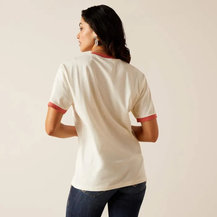 Wild West Show TShirt Coconut Milk Women Ariat TShirts and Tops