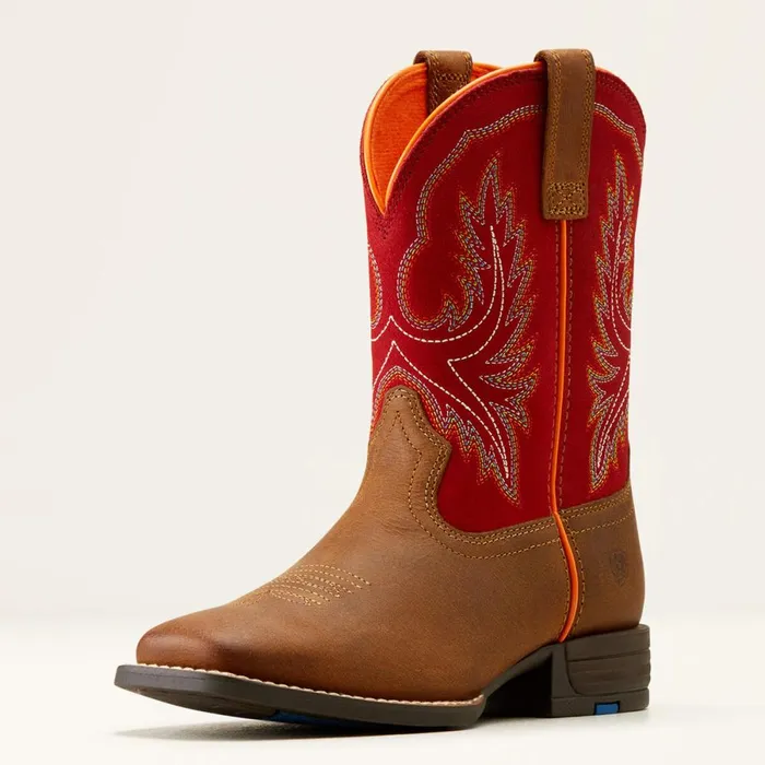Wilder Western Boot Grand Canyonruby Red Kids Ariat Big Kids039 Footwear