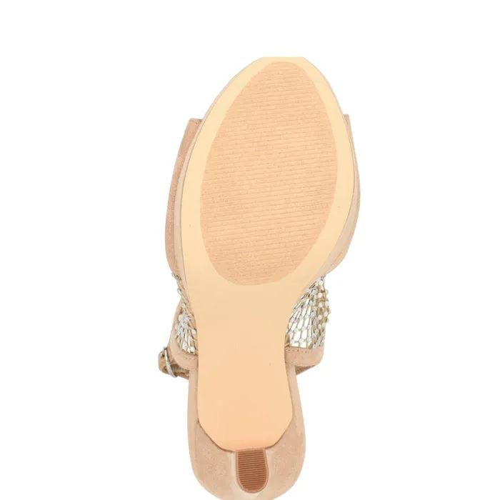 Wohmah Peep Toe Platform Sandals Barely Nude Women Nine West Platforms Wohmah Peep Toe Platform Sandals Barely Nude Women Nine West Platforms