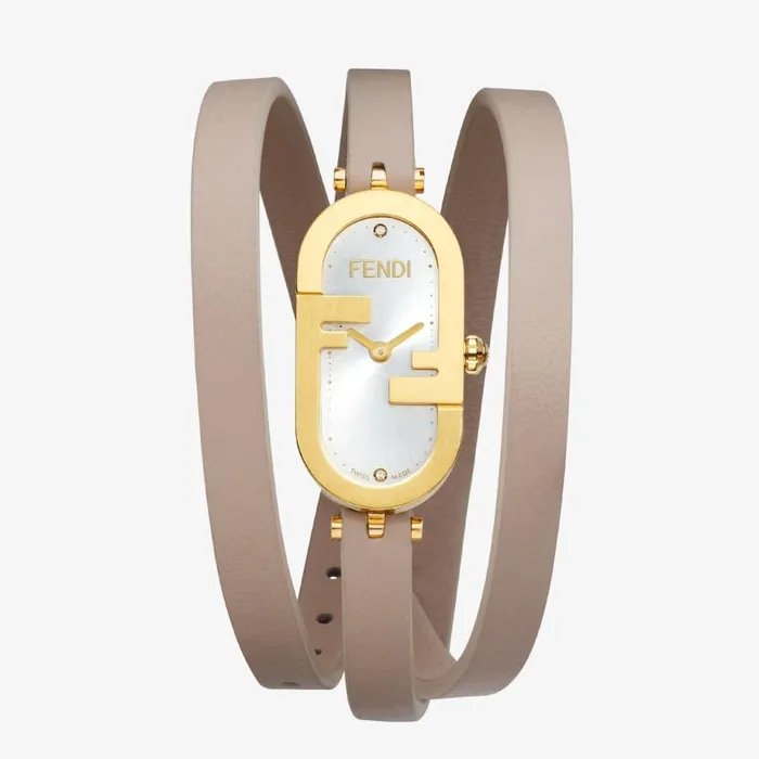 Woman 1480 X 2830mm 8211 Oval Watch With Olock Logo Fendi Watches