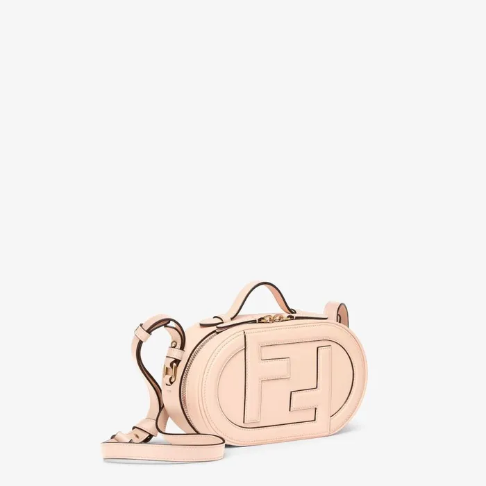 Woman Pale Pink Leather Mini Bag Pink Fendi Mini Bags