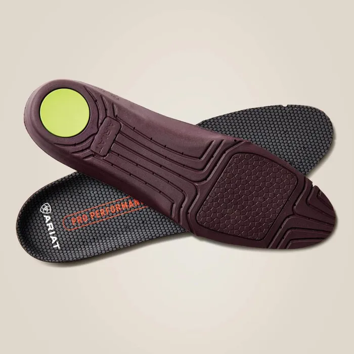 Women039s Pro Performance Round Toe Insole Black Women Ariat Insoles