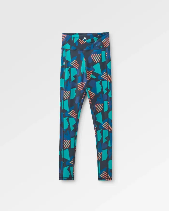 Women Bottoms Passenger Fresh Air 20 Recycled Leggings Deep Navy Camo Deep Navy Camo