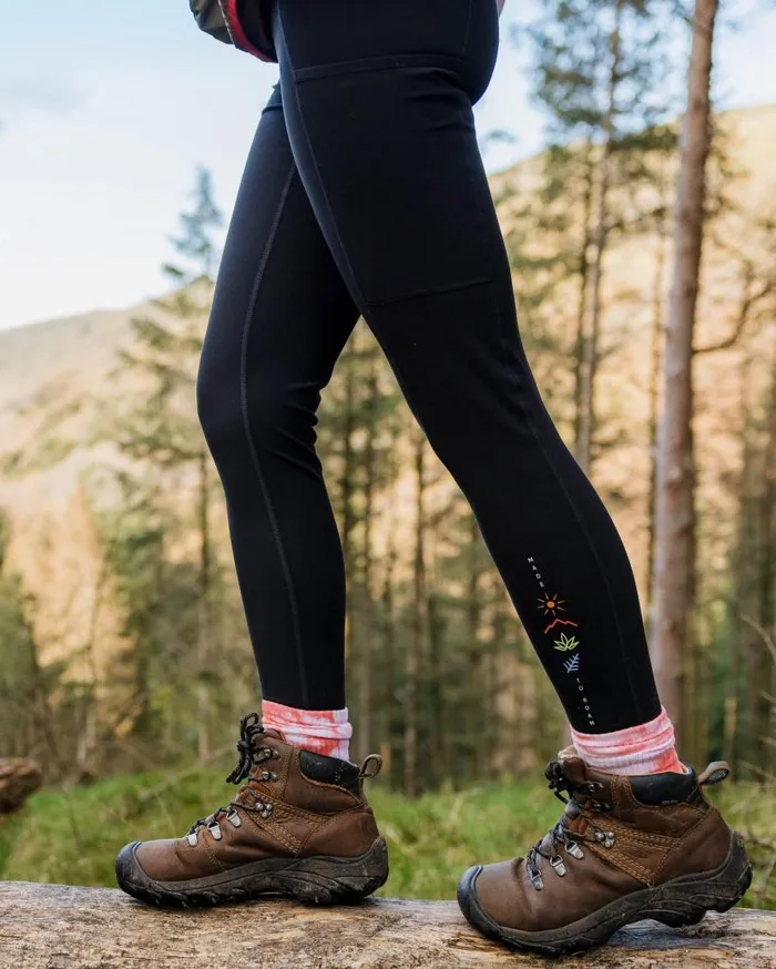 Women Bottoms Passenger Mantra Recycled Leggings Black Black