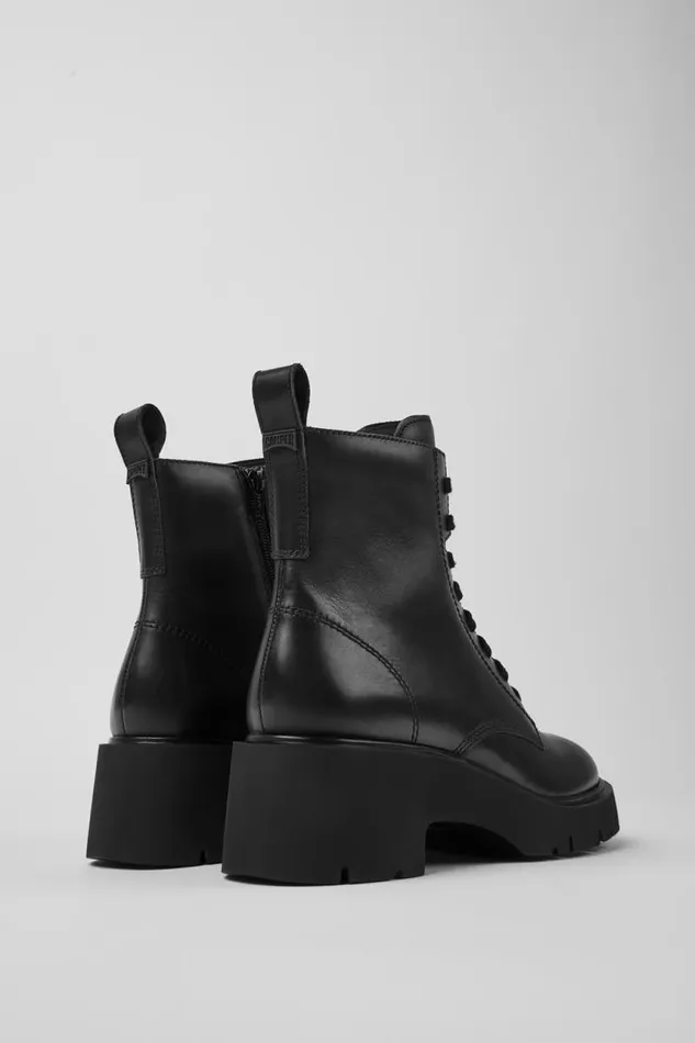 Women Camper Ankle Boots Milah Black Laceup Boots Women Camper Ankle Boots Milah Black Laceup Boots