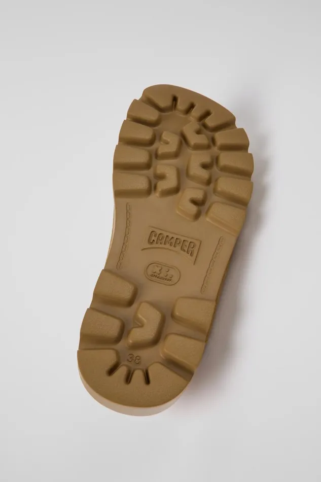 Women Camper Casual Shoes Brutus Sandal Brown Nubuck Clog Women Camper Casual Shoes Brutus Sandal Brown Nubuck Clog