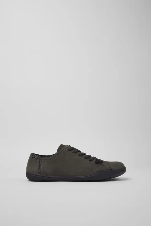 Women Camper Casual Shoes Peu Gray Nubuck Shoes Women Camper Casual Shoes Peu Gray Nubuck Shoes