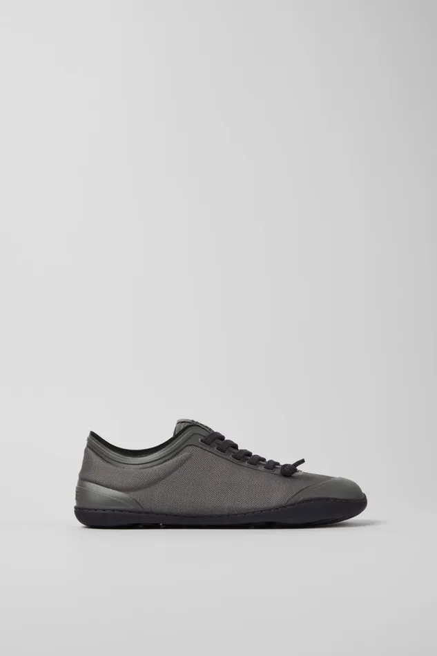 Women Camper Casual Shoes Peu Gray Textile Shoes Women Camper Casual Shoes Peu Gray Textile Shoes