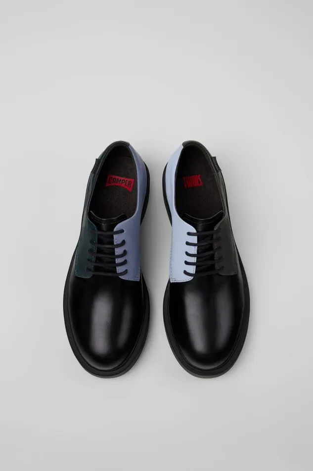 Women Camper Formal Shoes Twins Multicolored Leather Shoes Women Camper Formal Shoes Twins Multicolored Leather Shoes