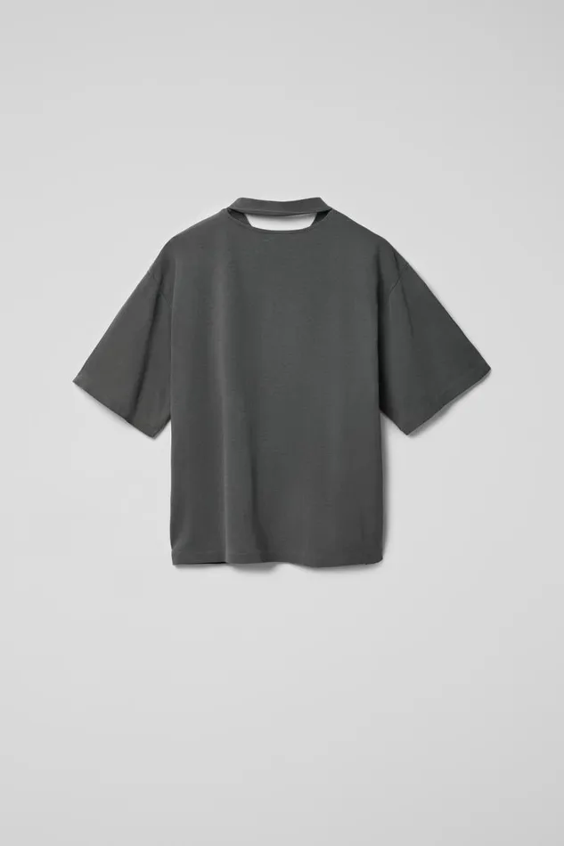 Women Camper Jersey TShirt Gray Cotton Tshirt Women Camper Jersey TShirt Gray Cotton Tshirt