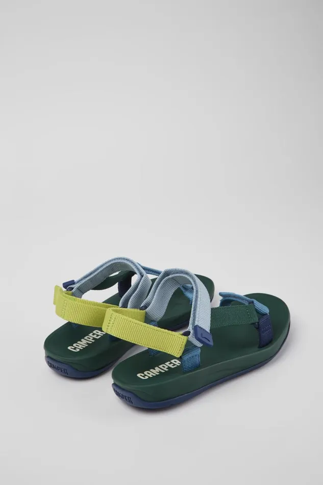 Women Camper Non Leather Shoes Match Multicolored Textile Sandals Women Camper Non Leather Shoes Match Multicolored Textile Sandals