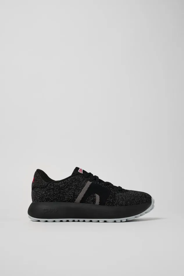 Women Camper Sneakers Pelotas Athens Black Textile Sneaker Women Camper Sneakers Pelotas Athens Black Textile Sneaker