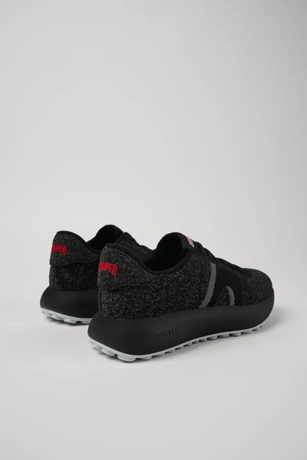 Women Camper Sneakers Pelotas Athens Black Textile Sneaker Women Camper Sneakers Pelotas Athens Black Textile Sneaker
