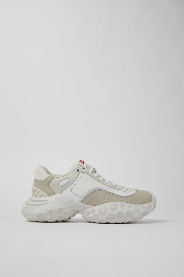 Women Camper Sneakers Pelotas Mars Multicolored TextileLeather Sneaker