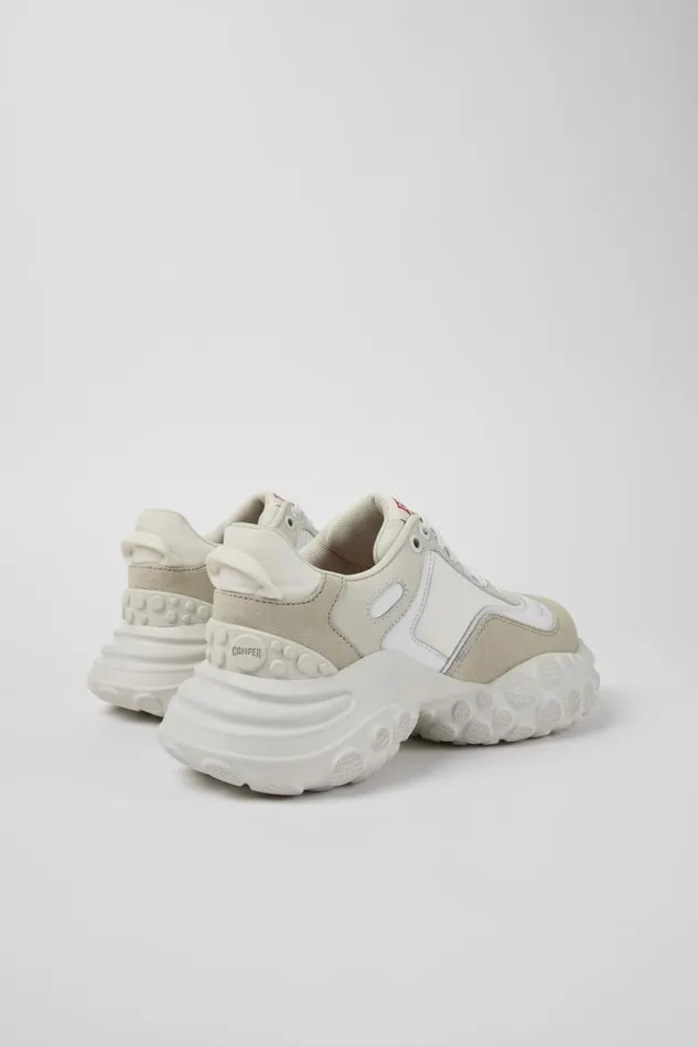 Women Camper Sneakers Pelotas Mars Multicolored TextileLeather Sneaker